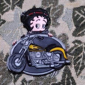 Betty Boop Motorcycle Magnet